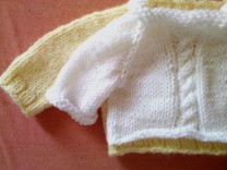 Knit Baby Raglan Sleeves